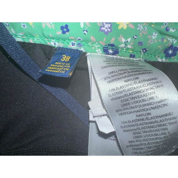 Polo Ralph Lauren PGA Golf Tour Tiger Style Green Floral Shorts Mens 38 - Picture 8 of 12